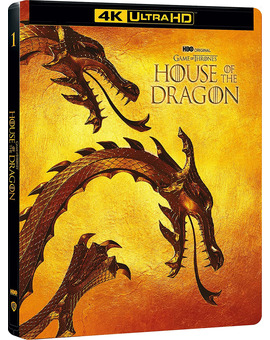 La Casa del Dragón - Primera Temporada en Steelbook en UHD 4K