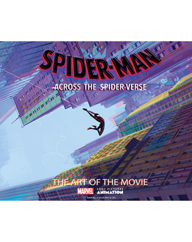 Libro de arte en inglés "Spider-Man: Across the Spider-Verse: The Art of the Movie" de Spider-Man: Cruzando el Multiverso