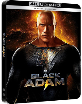 Black Adam en Steelbook en UHD 4K