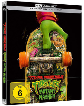 Ninja Turtles: Caos Mutante en Steelbook en UHD 4K