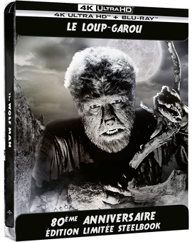 El Hombre Lobo en Steelbook en UHD 4K