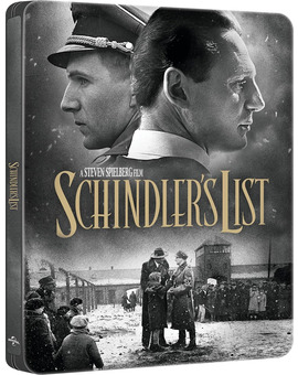 La Lista de Schindler en UHD 4K en Steelbook