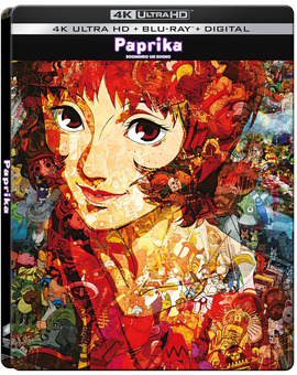 Paprika: Detective de los Sueños en Steelbook en UHD 4K