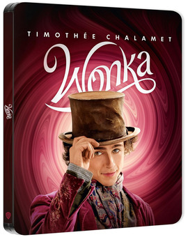 Wonka en Steelbook en UHD 4K