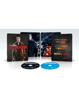 Jack Reacher en Steelbook en UHD 4K