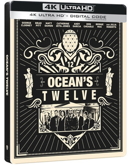 Ocean's Twelve en Steelbook en UHD 4K