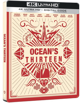 Ocean's 13 en Steelbook en UHD 4K