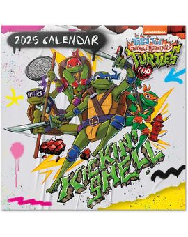 Calendario 2025 de Tortugas Ninja (Ninja Turtles)