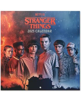 Calendario 2025 de Stranger Things