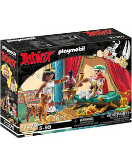 Playmobil de Astérix: César y Cleopatra