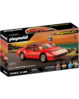 Playmobil de la serie Magnum, P.I. - Ferrari 308 GTS