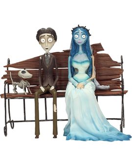 Figura de Emily y Victor de La Novia Cadaver (15 cm)