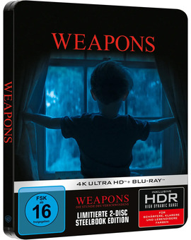 Weapons en Steelbook en UHD 4K Weapons en Steelbook en UHD 4K