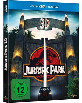 Jurassic Park (Parque Jurásico) en 3D y 2D/Incluye castellano en 3D y 2D