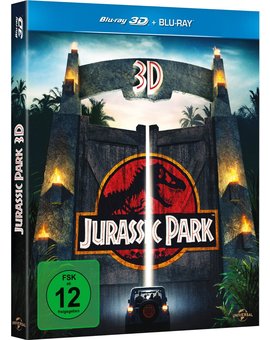 Jurassic Park (Parque Jurásico) en 3D y 2D