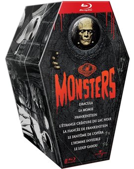 Monstruos Clásicos Universal - La Colección (Ataúd)