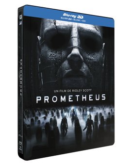 Prometheus en Steelbook en 3D