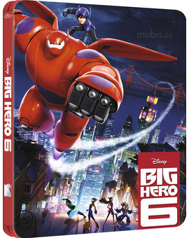 Big Hero 6 en 3D y 2D en Steelbook