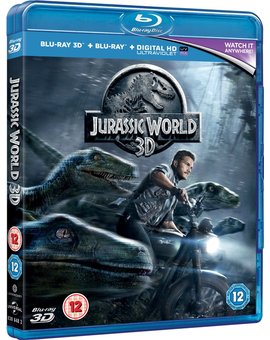Jurassic World en 3D y 2D/Incluye castellano en 3D y 2D