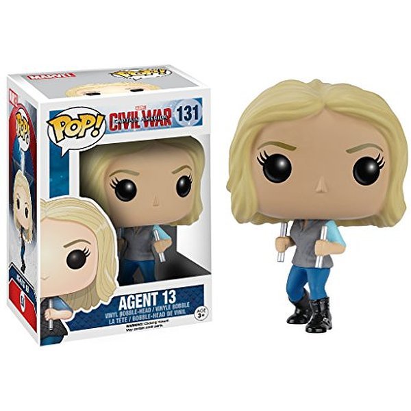 Funko - Figura Capitán América: Civil War - Agente 13