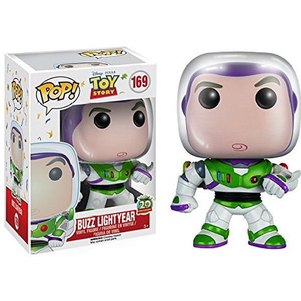 Toy Story POP! Disney Vinyl Figura 20th Anniversary Buzz Lightyear 9 cm