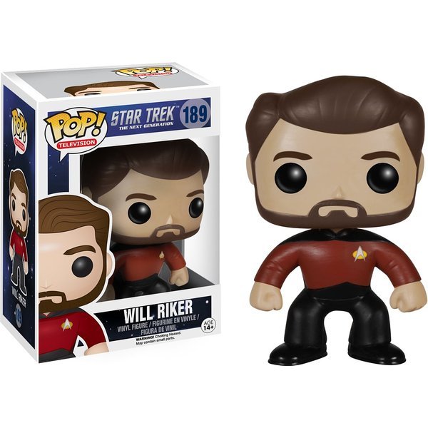 Funko - Figura Star Trek: The Next Generation - Will Riker
