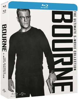 Bourne - La Colección Definitiva de Jason Bourne/Cinco películas con castellano: "El Caso Bourne", "El Mito de Bourne", "El Ultimátum de Bourne", "El Legado de Bourne" y "Jason Bourne"