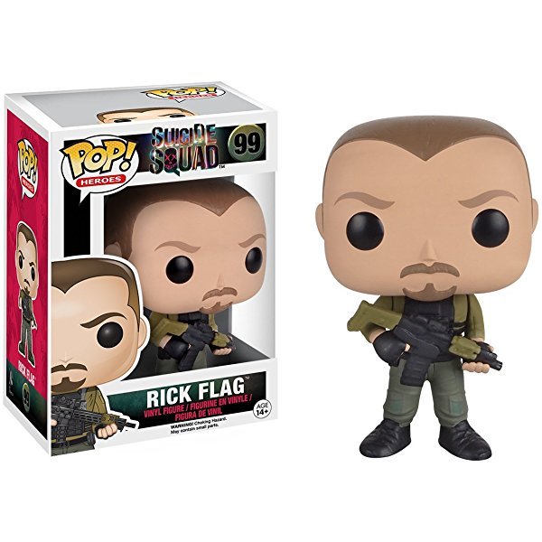 Funko - Figura Escuadrón Suicida (Suicide Squad) - Rick Flag
