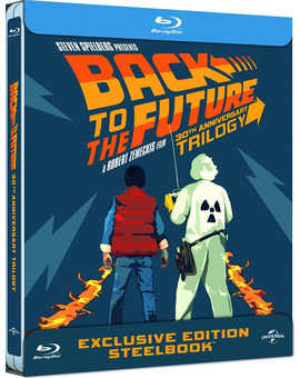 Trilogía Regreso al Futuro en Steelbook