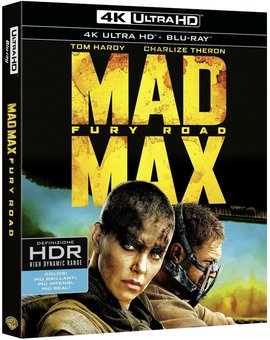 Mad Max: Furia en la Carretera en UHD 4K/Incluye castellano en UHD 4K y Blu-ray