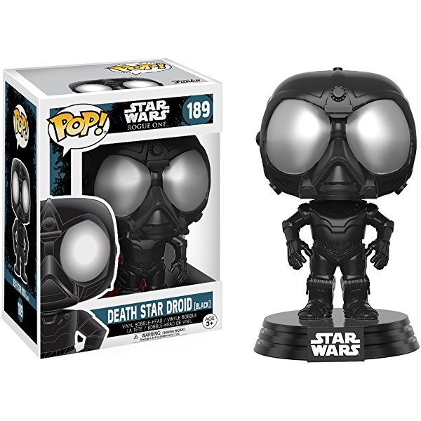Funko - Figura Rogue One: Una Historia de Star Wars - Droide de la Estrella de la Muerte (negro)