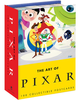 Estuche de 100 postales The Art of Pixar