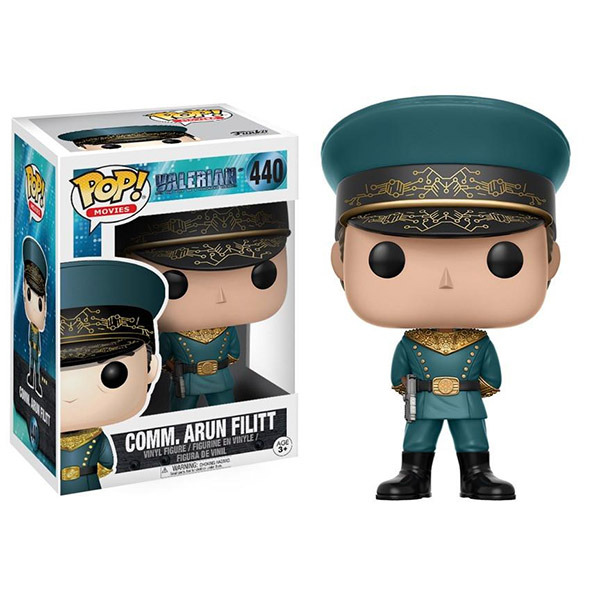 Funko - Figura Valerian y la Ciudad de los Mil Planetas - Commander Arun Filitt
