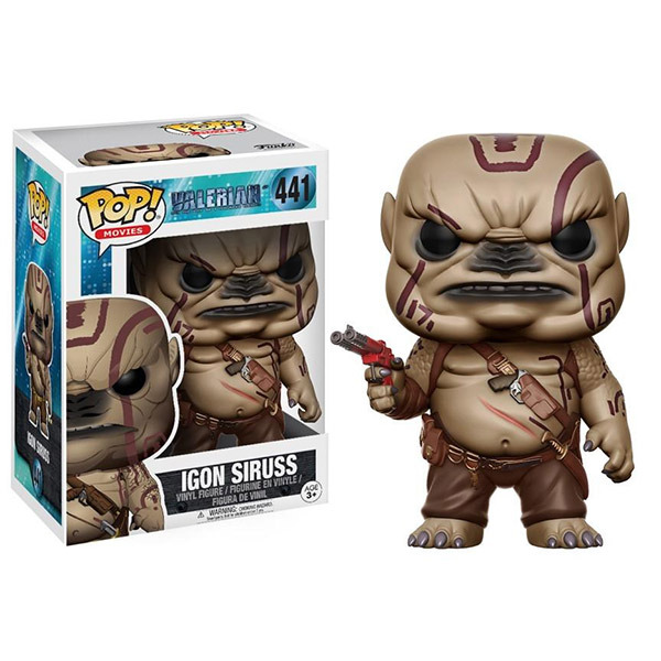 Funko - Figura Valerian y la Ciudad de los Mil Planetas - Igon Siruss