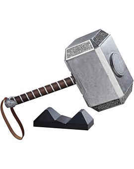 Martillo electrónico de Thor con luces y sonido - Legend Series (Hasbro)