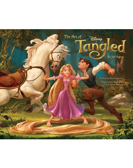 Libro en inglés "The Art of Tangled" (Enredados)