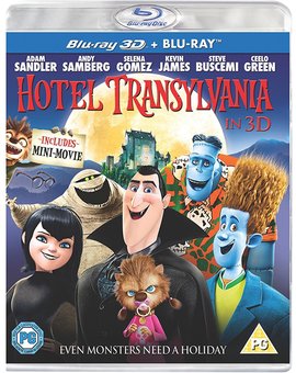 Hotel Transilvania en 3D y 2D