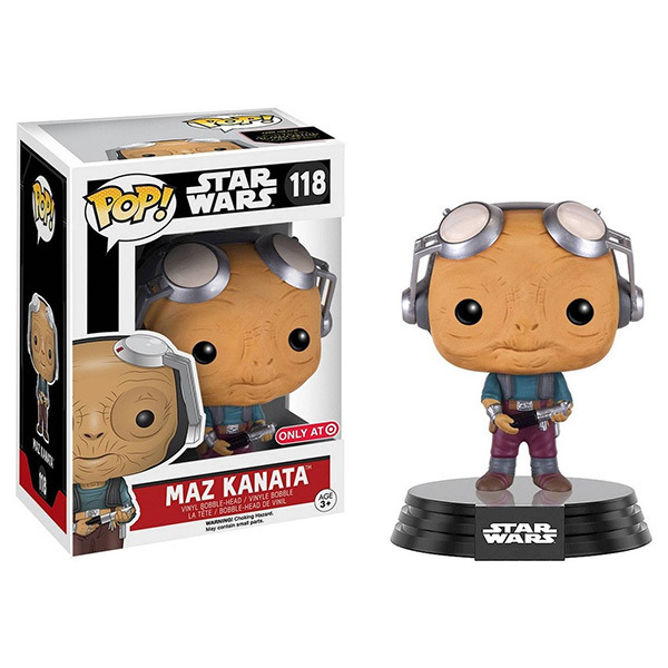 Funko Figura Star Wars - Maz Kanata sin gafas (exclusivo)