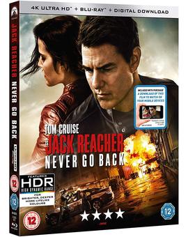 Jack Reacher: Nunca Vuelvas Atrás en UHD 4K