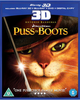 El Gato con Botas en 3D