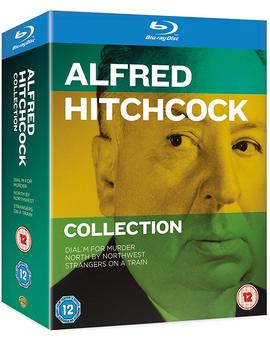 Colección Alfred Hitchcock/Tres películas con castellano. Incluye "Con la Muerte en los Talones", "Crimen Perfecto (3D + 2D)" y "Extraños en un Tren".