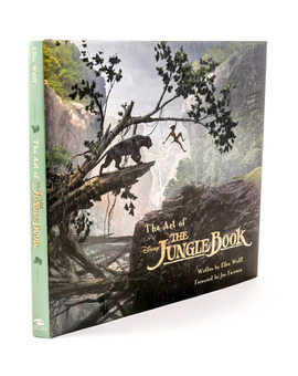Libro de arte en inglés "The Art of the Jungle Book"