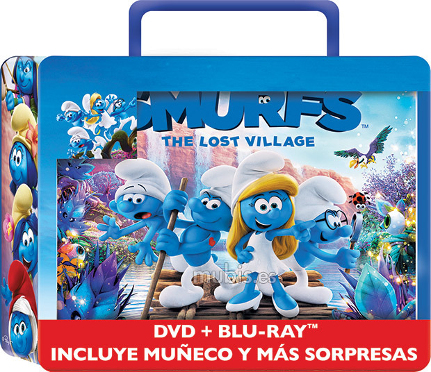 Los Pitufos: La Aldea Escondida - Edición Lunchbox Blu-ray