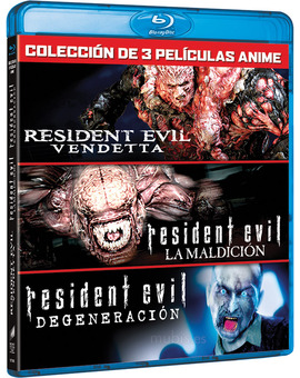 Resident Evil - Colección 3 películas de Anime Blu-ray