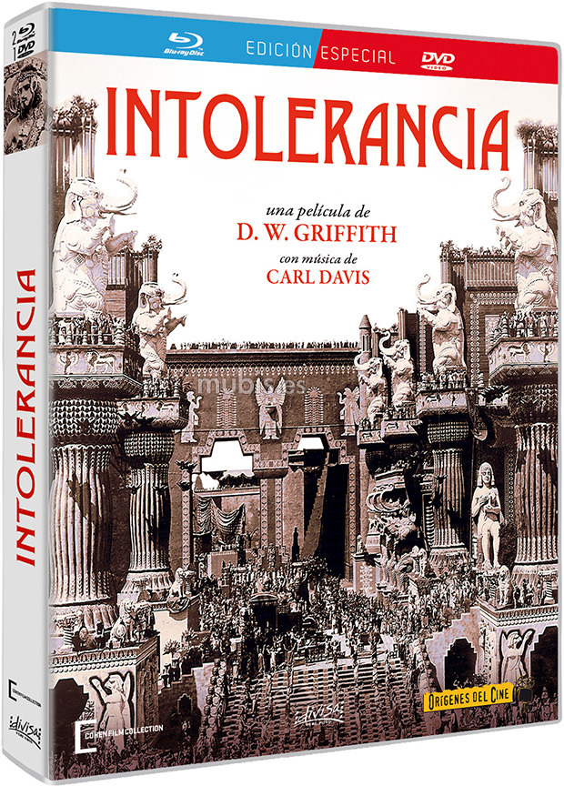 carátula Intolerancia - Edición Especial Blu-ray 1