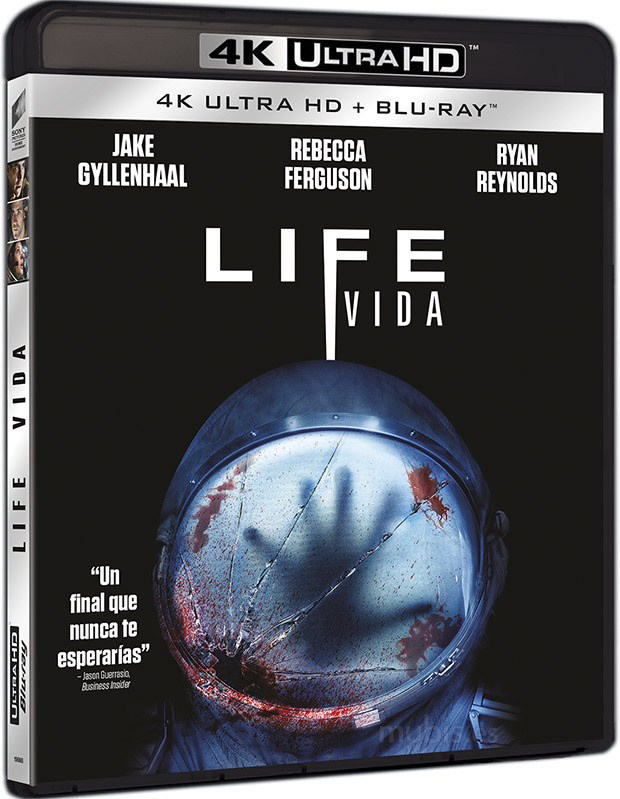 carátula Life (Vida) Ultra HD Blu-ray 1