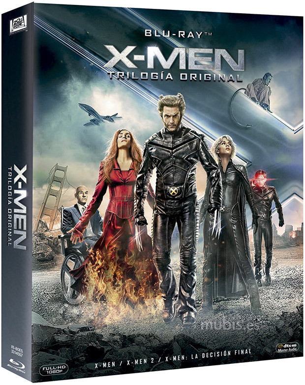 carátula X-Men - Trilogía Original Blu-ray 1