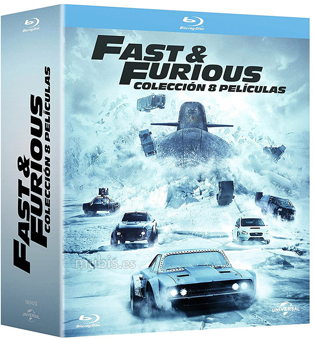 Fast & Furious - Colección 8 Películas Blu-ray