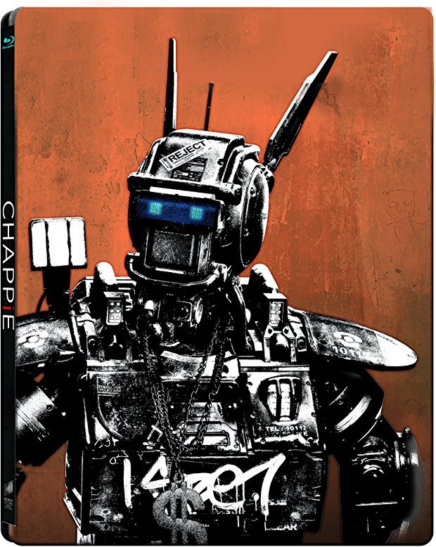 carátula Chappie - Edición Metálica Blu-ray 1