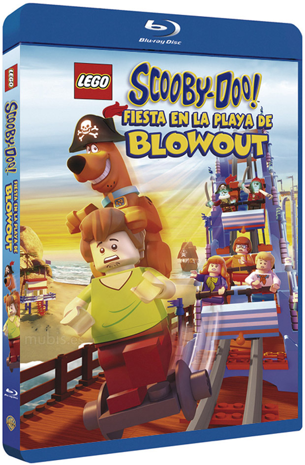 carátula Lego: Scooby-Doo! Fiesta en la Playa de Blowout Blu-ray 1